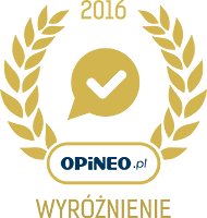 Wyróżnienie Opineo.pl 2016